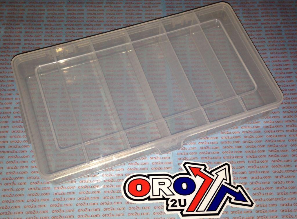 FIR Plastic Box6 Sections, Tub Tray Organiser Organizer