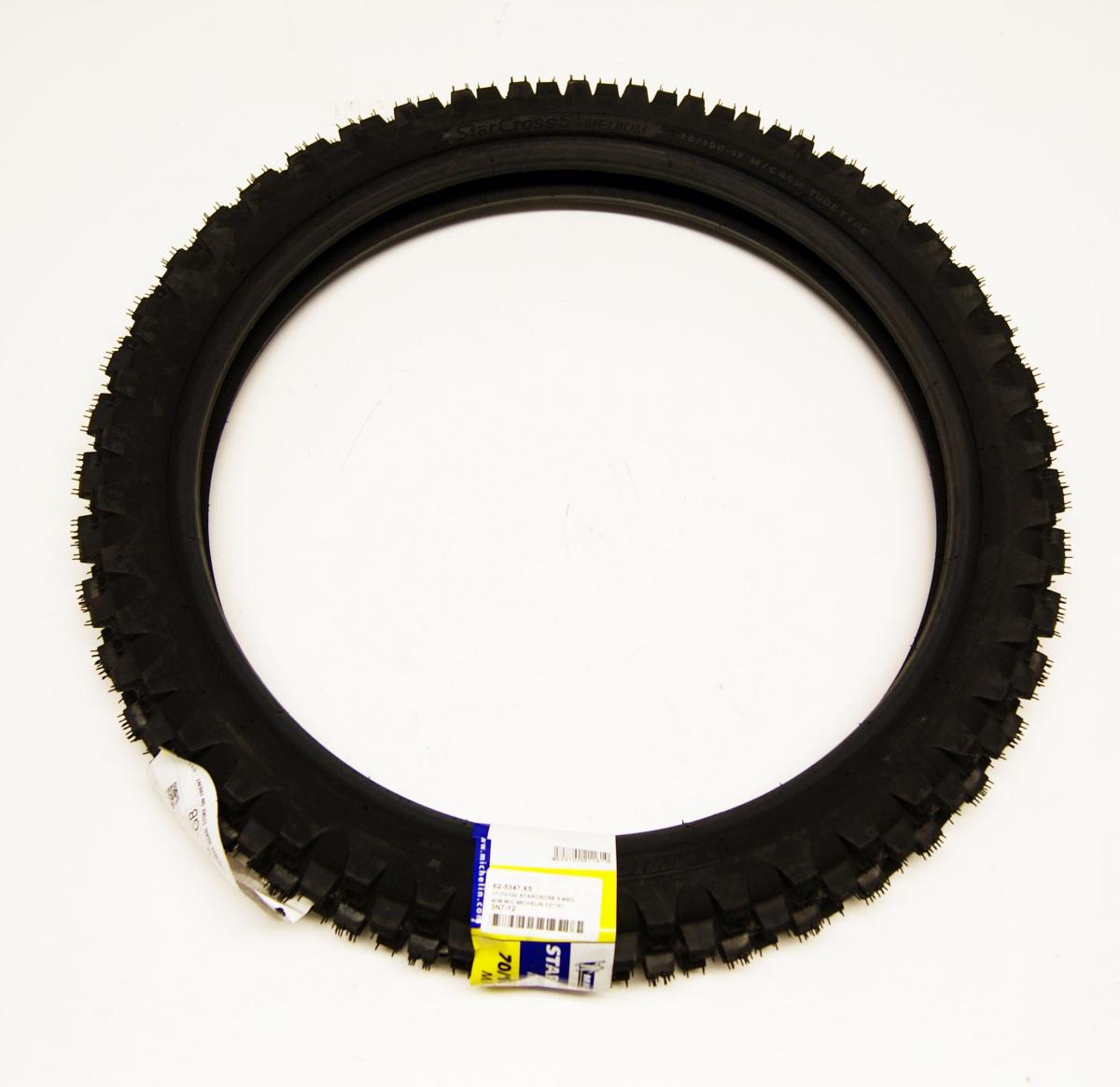 Michelin 17-70/100 Starcross 5 Med, 40m M/c Michelin 021161, Front