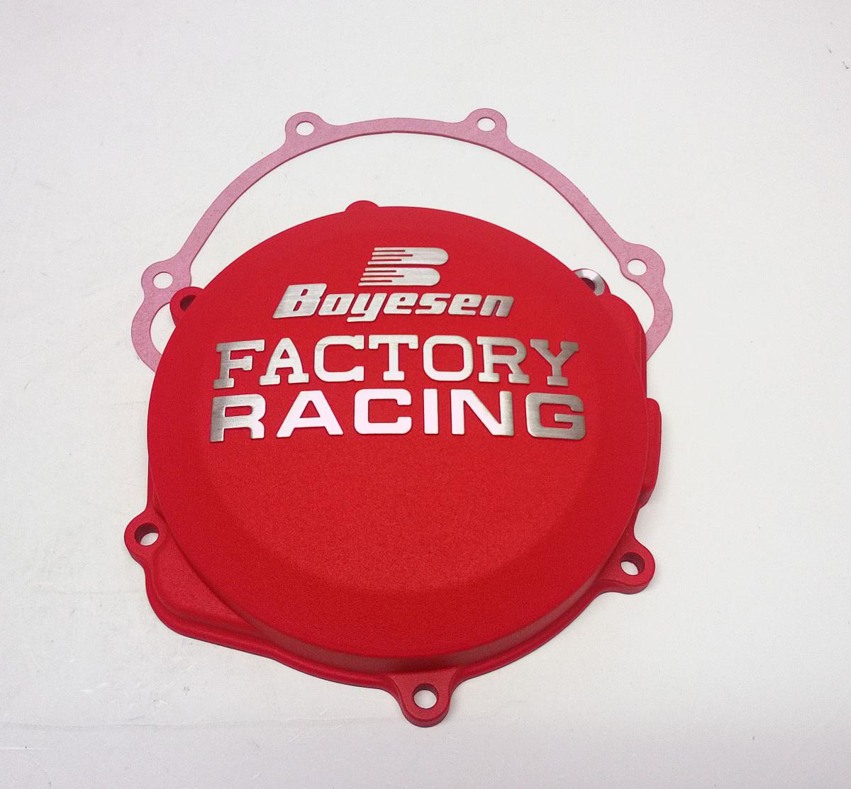 Boyesen Clutch Cover 2018-2025 CRF 250 R, Boyesen Cc-07cr, Red