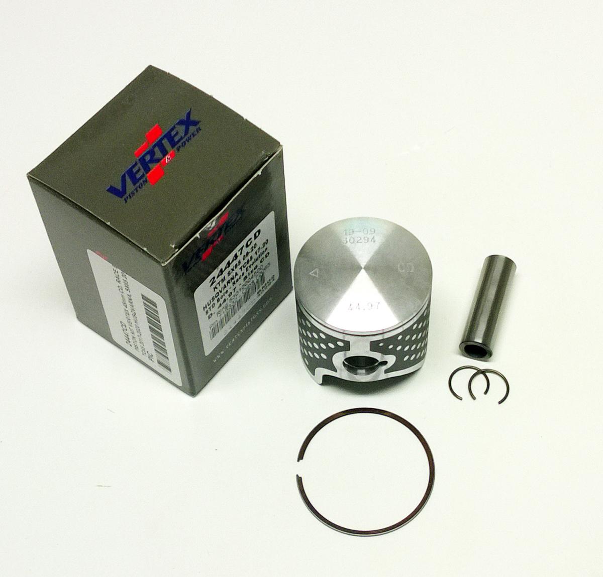 Vertex Piston Kit Vertex 45.0 Cd KTM SX 65 09-22, Vertex 24447cd Gas Gas/husky Race Evolution