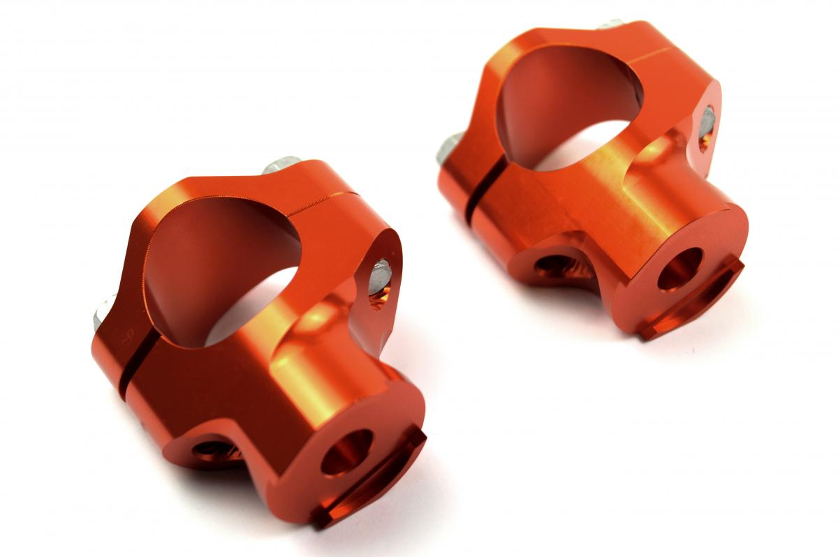 FIR 28.6 Bar Mounts KTM Husq, Fir Brand Orange Asbrk-26, 59401038000 0032100356s 59401039042
