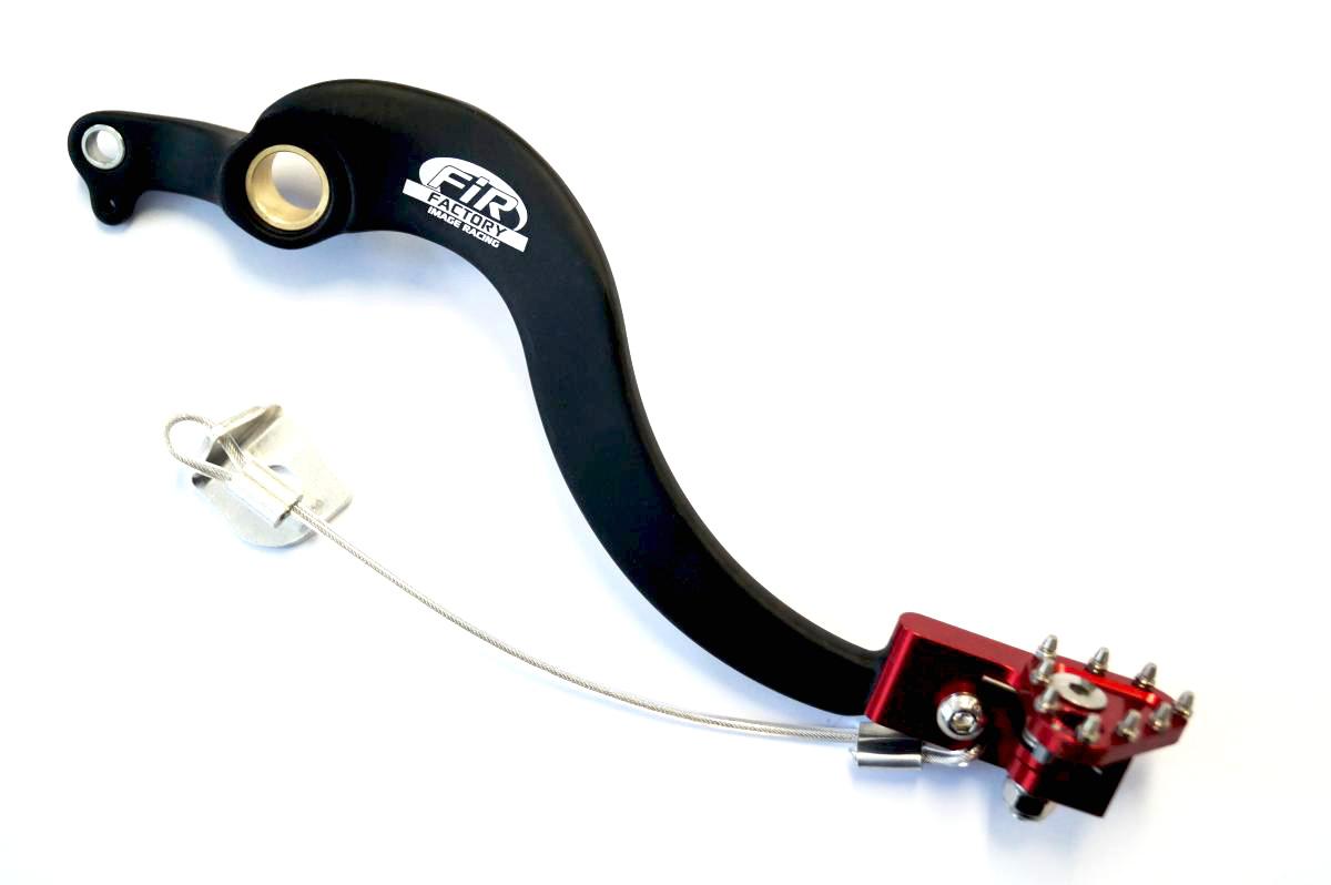 FIR Brake Pedal CRF 450 L Honda Bk/rd, Fir Asb-080f, Fir Brand