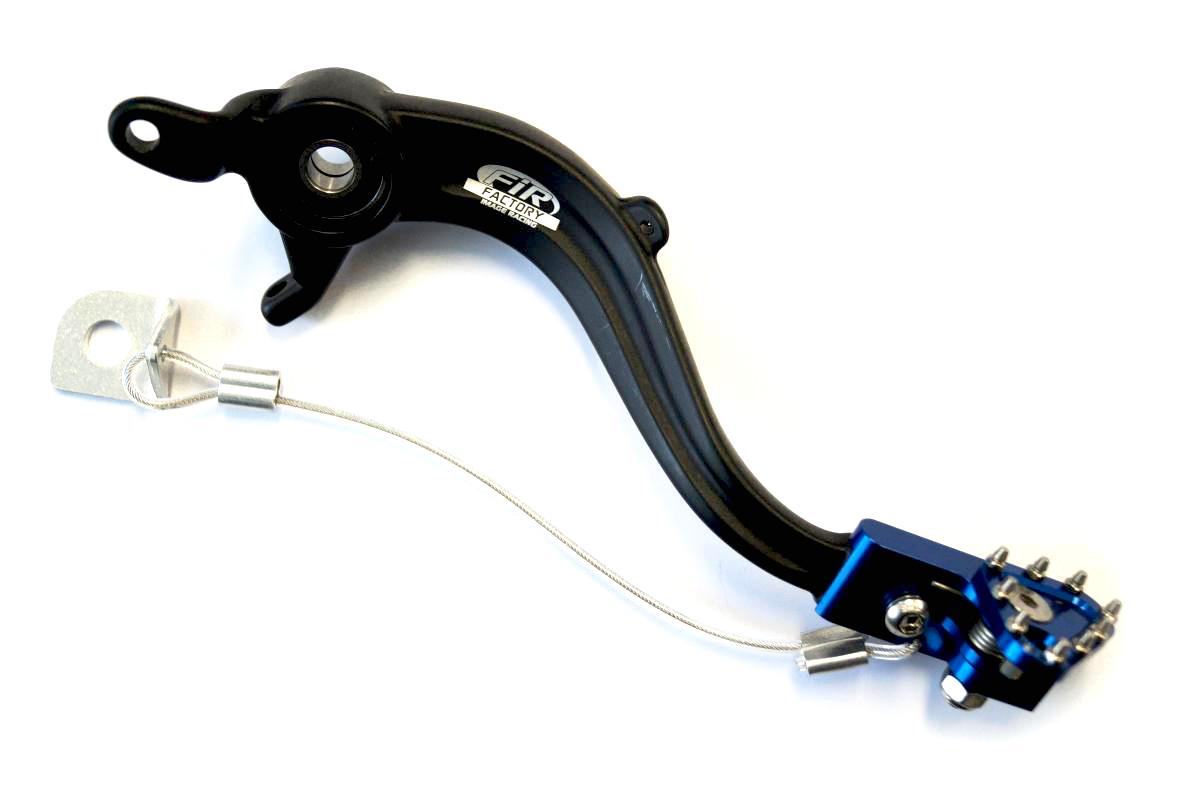 FIR Brake Pedal Sherco 14-22 Bk/bl, Fir Asb-073f Black/blue Tip 3496, Fir Brand
