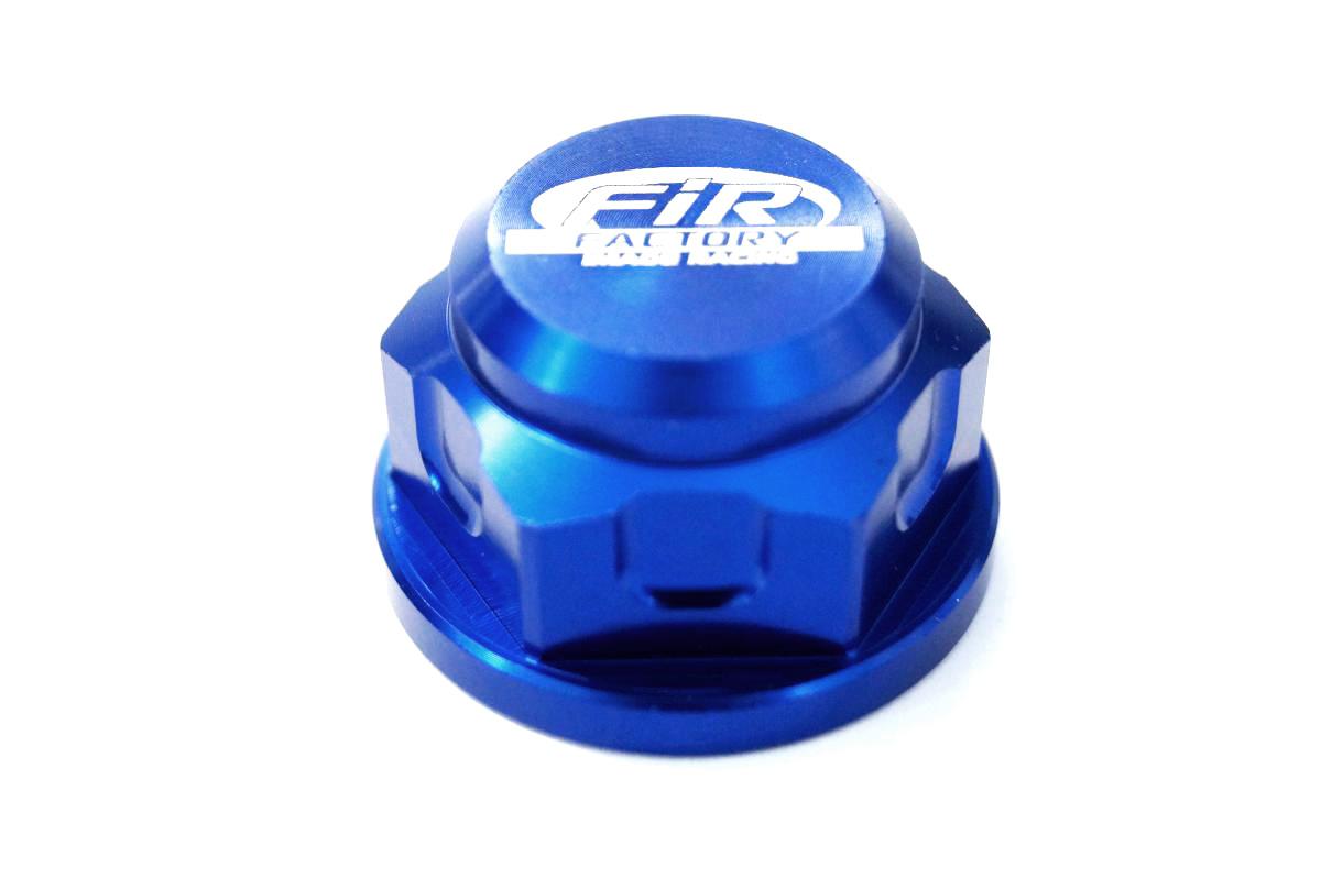 FIR KTM Husq Rear Spindle Nut EXC FE/TE, Fir Asaxn-01, Alloy Blue, 50310099000