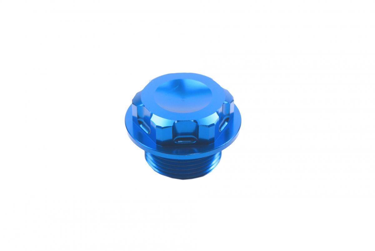 FIR KTM Husq Front Spindle Bolt / Nut, Fir Asaxn-02, Alloy Blue, 54809082000