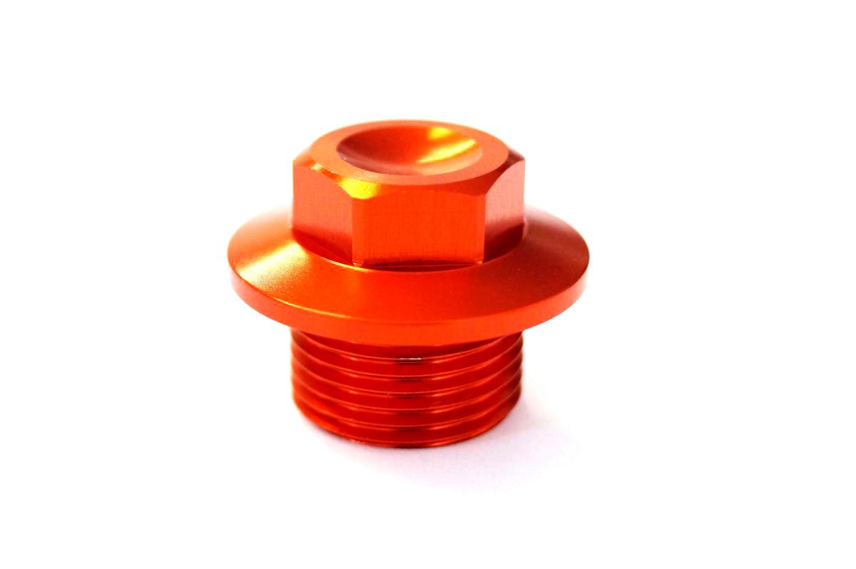 FIR KTM Husq Front Spindle Bolt, Fir Asaxn-04, Alloy Orange, 70009082000