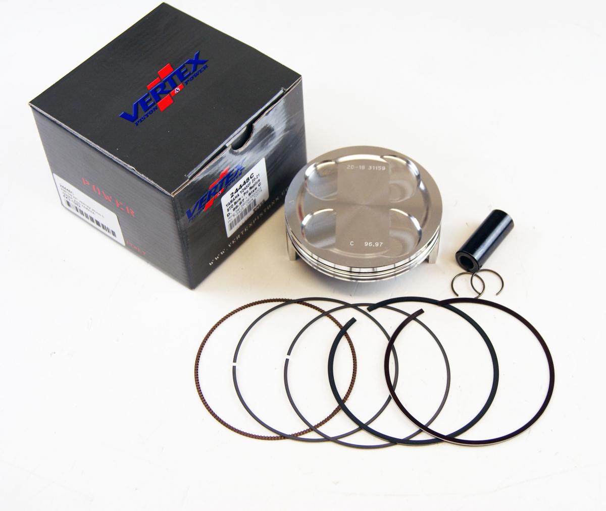 Vertex Piston Kit Vertex 97.0 a Yamaha WR/YZ 450 20-22, Vertex 24448a Compr 12,8:1