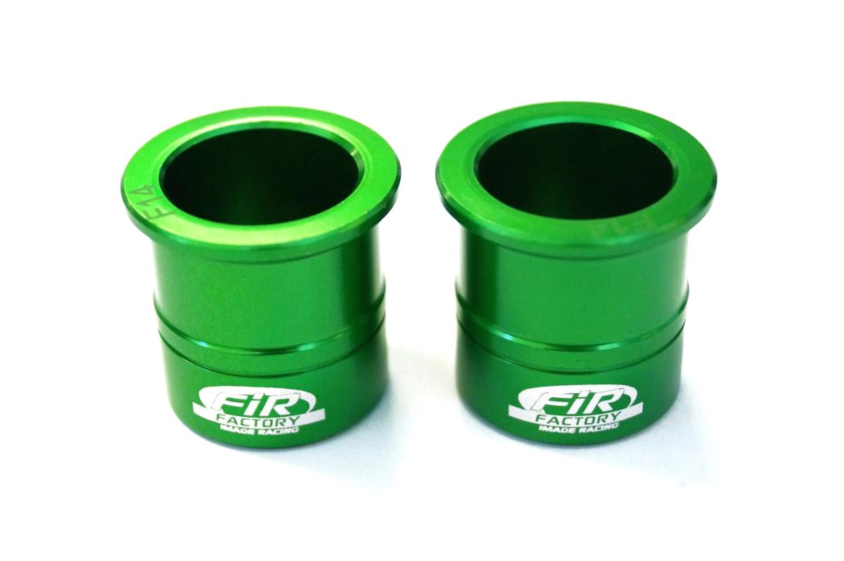 FIR Wheel Spacer Kit Front KX KXF, Fir Asws-14 Green, 92152-0324