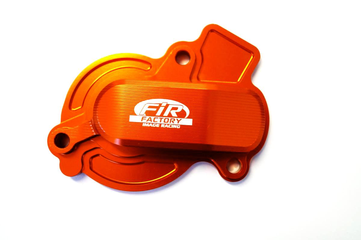 FIR Water Pump Cover 16-18 SX-F 450 KTM, Fir Aswpc-01, Billet Alloy Orange, 79435052000 Oem Fitment