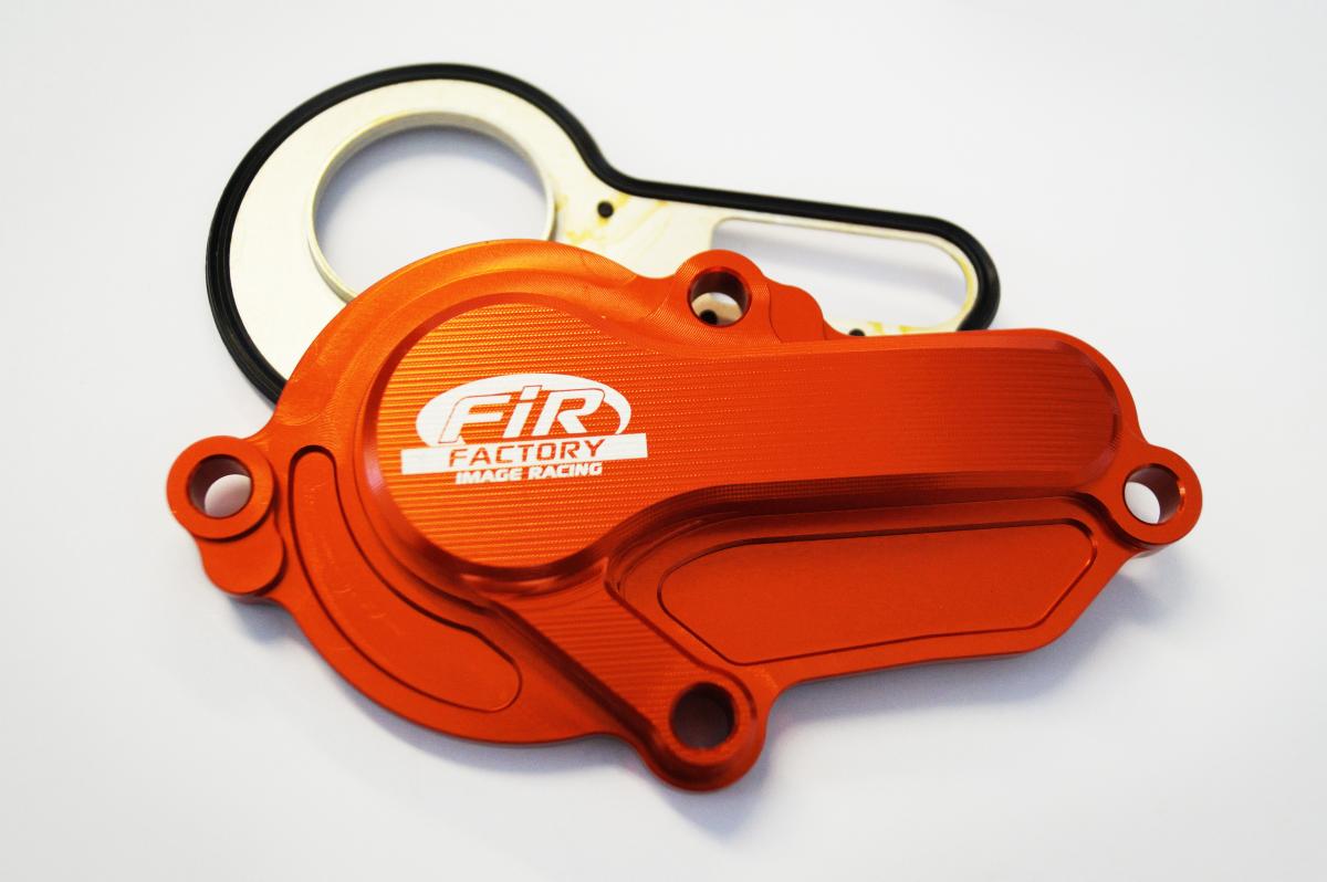 FIR Water Pump Cover 18-20 KTM 85 SX, Fir Aswpc-04, Billet Alloy Orange, 47235052000 Oem Fitment