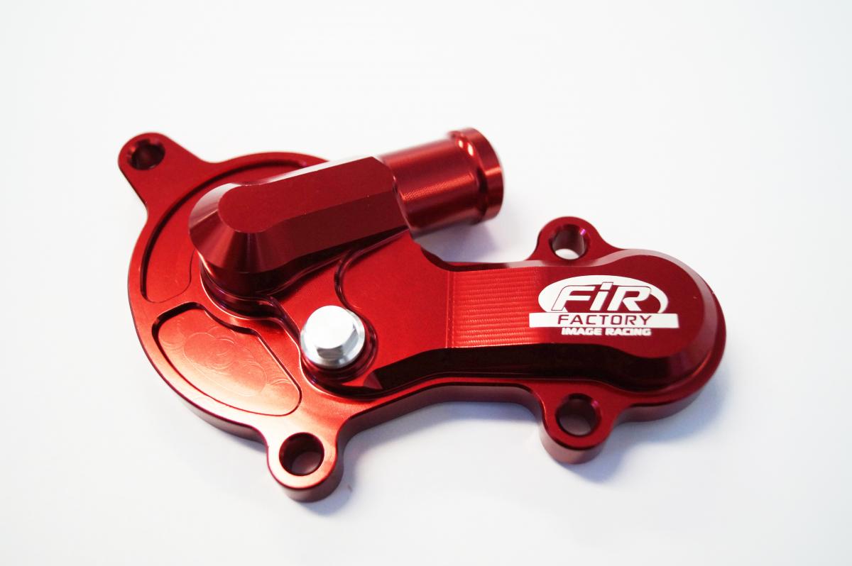 FIR Water Pump Cover 13-19 Beta, Fir Aswpc-11, Billet Alloy Red, Standard Water Pump Cover