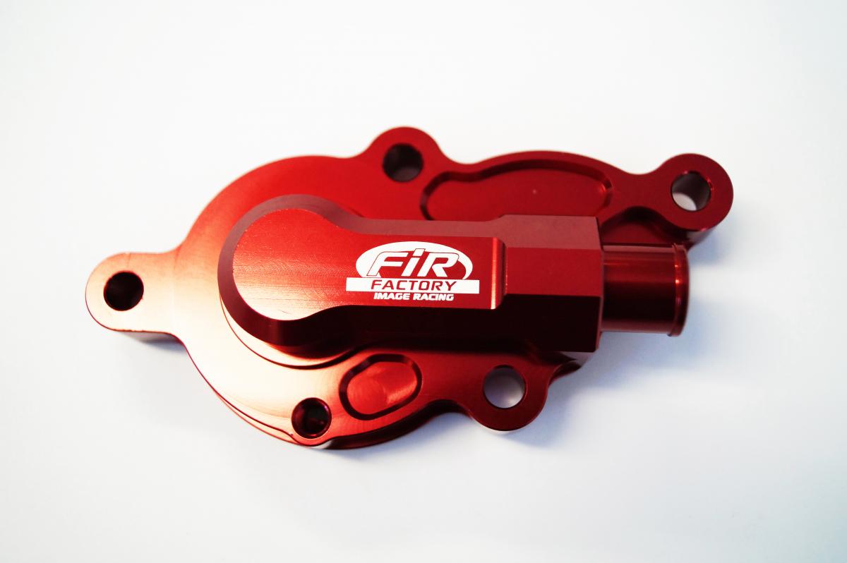 FIR Water Pump Cover 18-20 Gasgas, Fir Aswpc-18, Billet Alloy Red, Standard Water Pump Cover