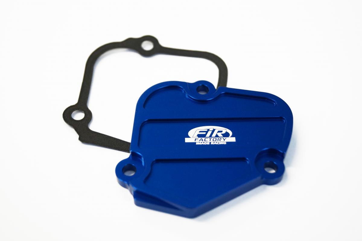 FIR Powervalve Cover KTM Left Side, Fir Asctc-02, Blue, 5043700500033