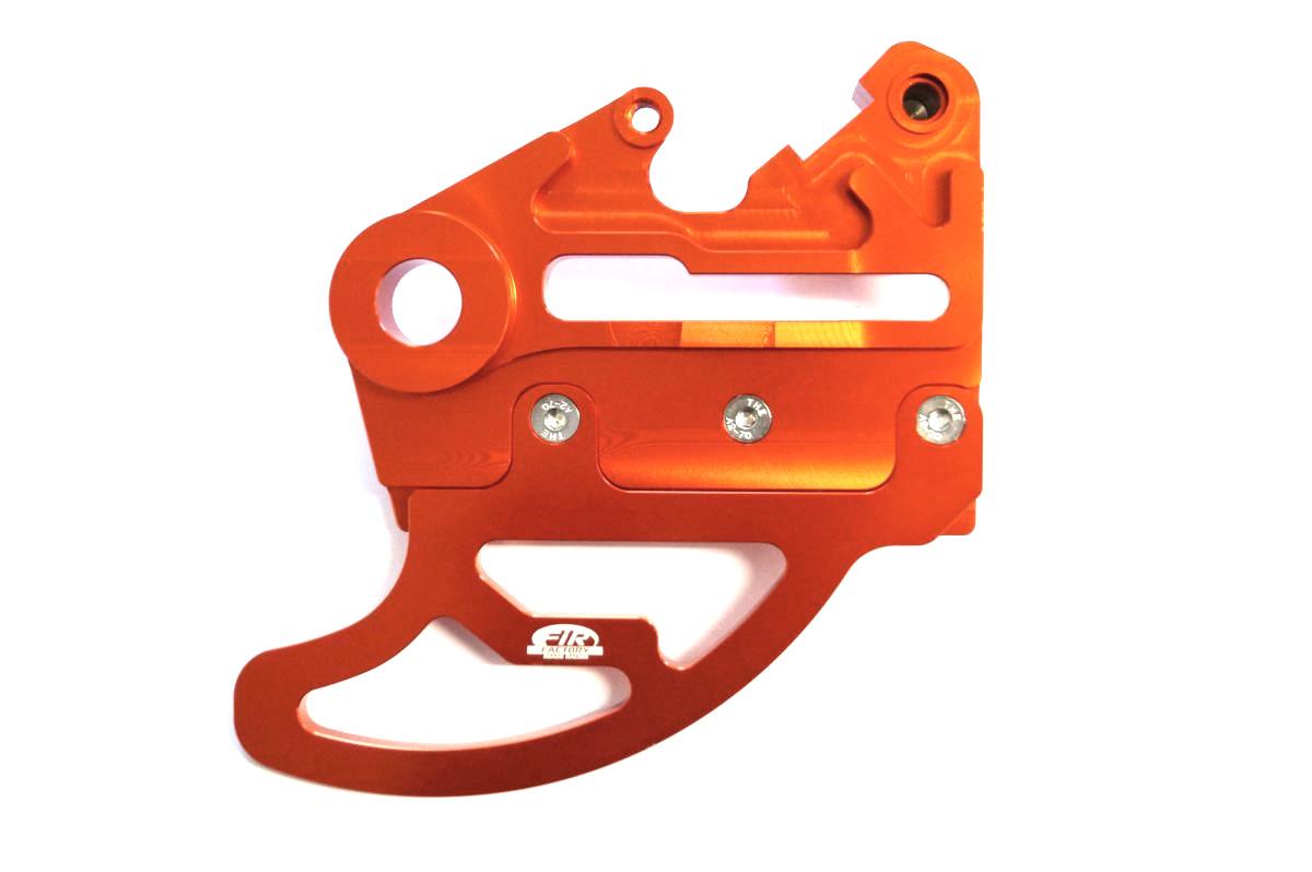 FIR KTM Husq Rear Disc Guard 17-21, Fir Asrdg-02, Orange, W/caliper Mount, 79613975044