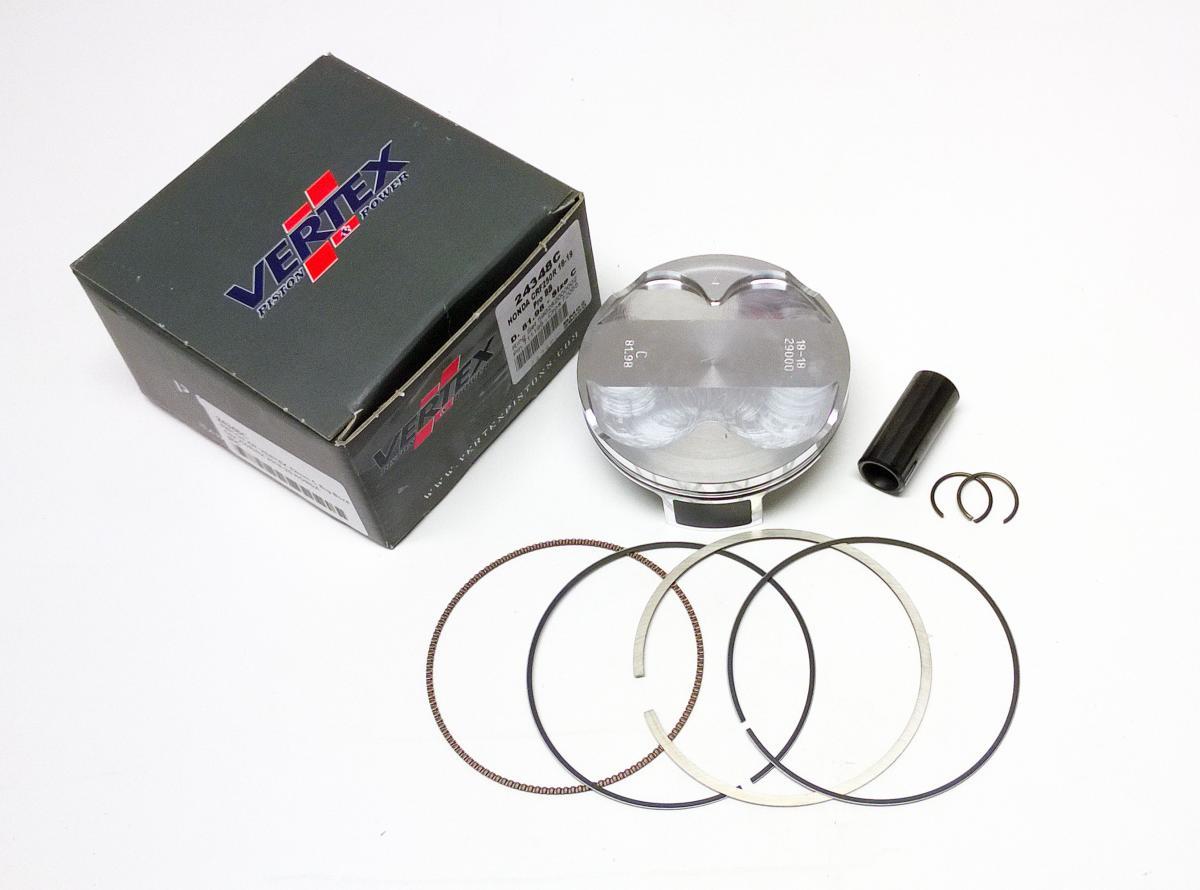 Vertex Piston Kit Vertex 82.0 B Honda CRF 250 R/rx 18-22, Vertex 24348b Os+4:00 Big Bore Compr 13,9:1