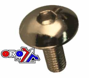 K&L Supply Chrome Allen Oval Head 5x13 Pack/25, Yamaha 4mm Key 33-7865, Road Tools