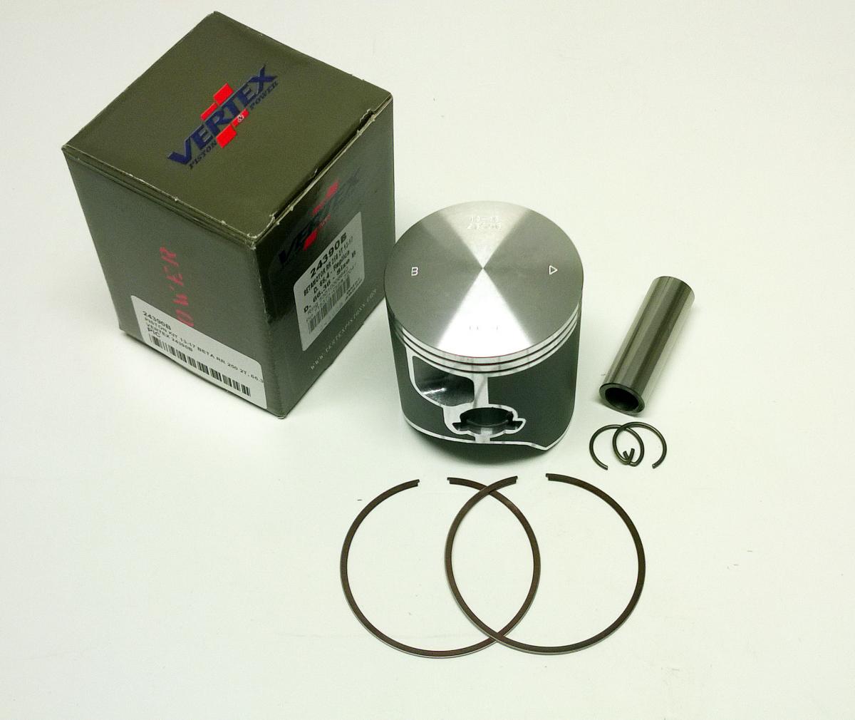 Vertex Piston Kit Vertex 66.4 a Beta Rr 250 2t 13-17, Vertex 24390a Xtrainer