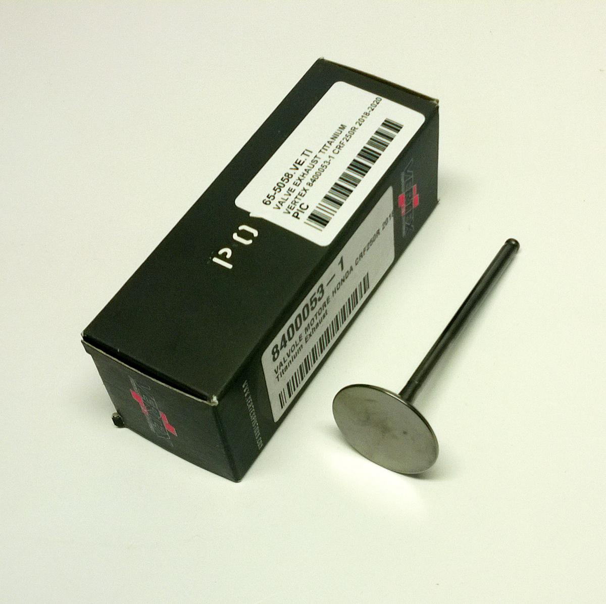 Vertex Valve Exhaust Titanium, Vertex 8400053-1 CRF250R 2018-2025