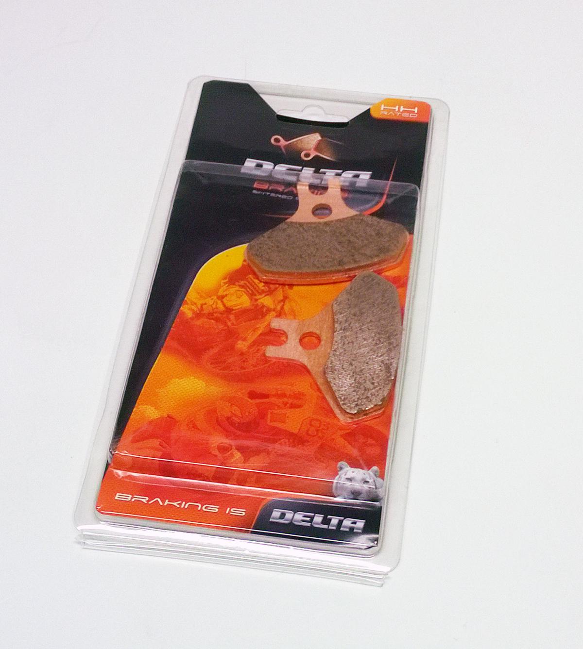 Delta Brake Pads Sintered Metal Hd, Qd-d Extreme, Db2188 Or-d, Bp255dddd