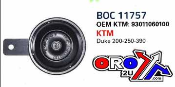 DZE Electrics Horn KTM 125-390 Duke, Dze Boc 11757-0111757 93011060100