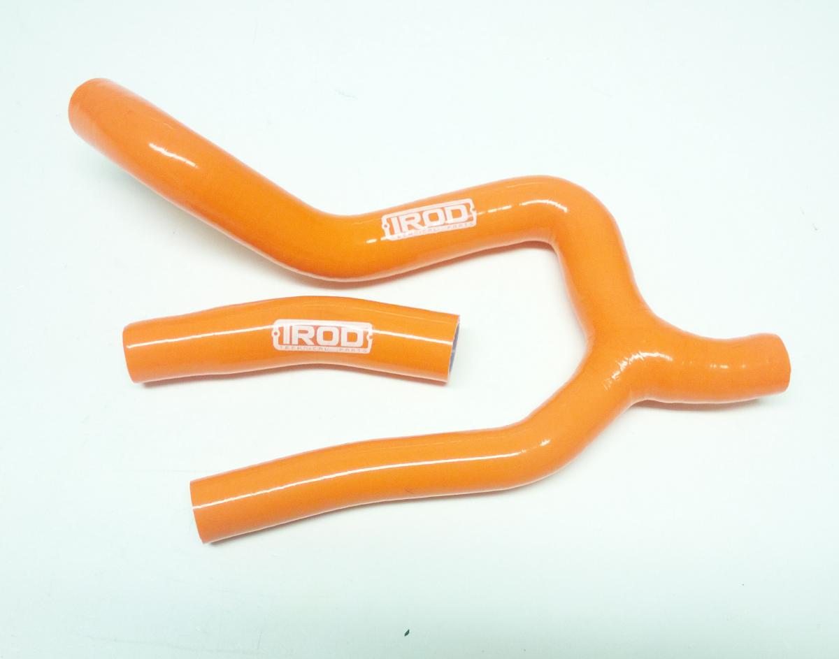 IROD Radiators Hose Kit KTM SXF 250 19-20, Silicone Radiator Orange 010123, Irod