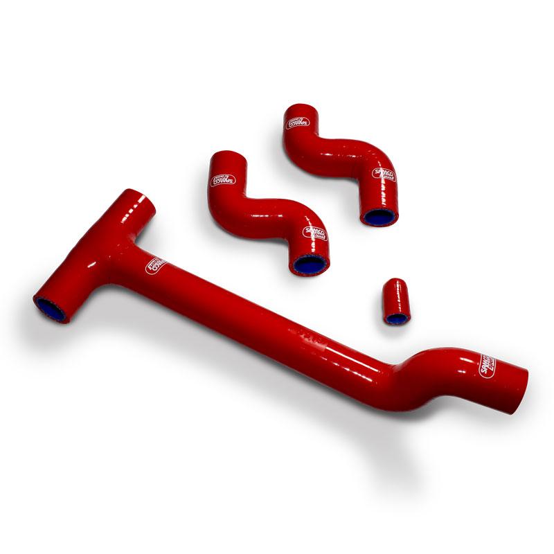 Samco Sport Coolant Hose 4 Piece Kit Red 20-25 Beta 350 390 430 480 Rr 4t Thermo Bypass Samco Bet-17-rd