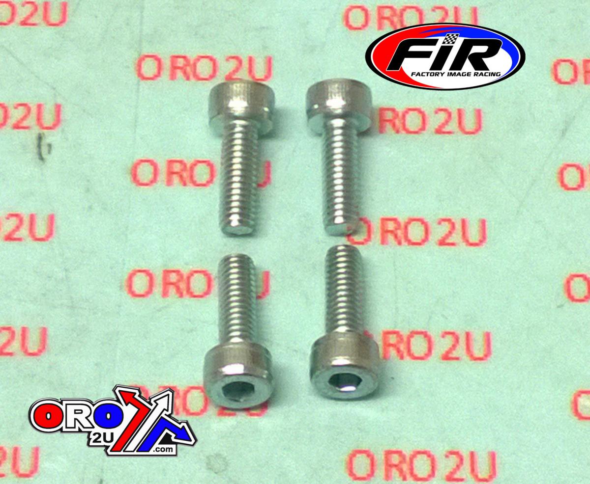 FIR M4 X 12mm Pk/4 Carb Float Bowl, Steel Bzp Screws Pack of 4, / Re 08-9640.012