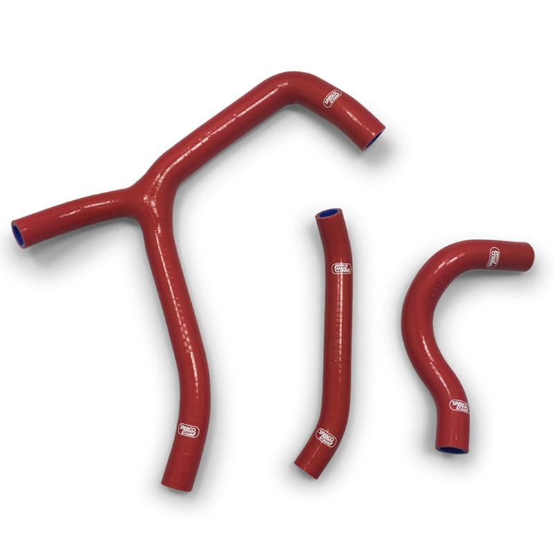Samco Sport Coolant Hose 3 Piece Kit Red 16-17 Honda 250 CRF R 'y' Race Design Samco Sport Hon-103-rd
