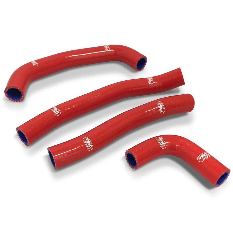 Samco Sport Coolant Hose 4 Piece Kit Red 17-20 Honda 450 CRF R Rwe Rx Samco Sport Hon-109-rd