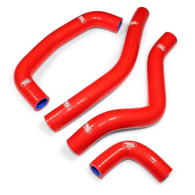 Samco Sport Coolant Hose 4 Piece Kit Red 18-21 Honda 250 CRF R Rx Samco Sport Hon-116-rd