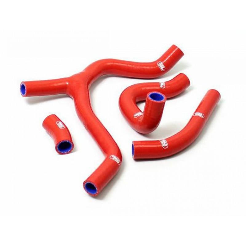 Samco Sport Coolant Hose 4 Piece Kit Red 15-17 Honda 450 CRF R Re 'y' Race Design Samco Hon-95-rd