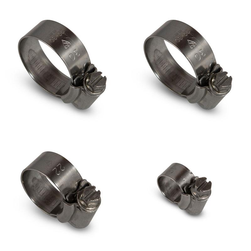 Samco Sport Coolant Hose Stainless Kale Clamp Kit 18-21 Honda 250 CRF Samco Sport Ck Hon-116
