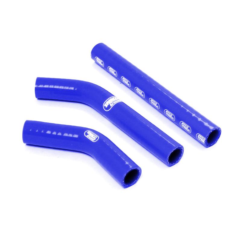 Samco Sport Coolant Hose 3 Piece Kit Blue 08-12 Husa KTM 250 300 EXC XC-w Thermo Bypass Samco KTM-44-bu