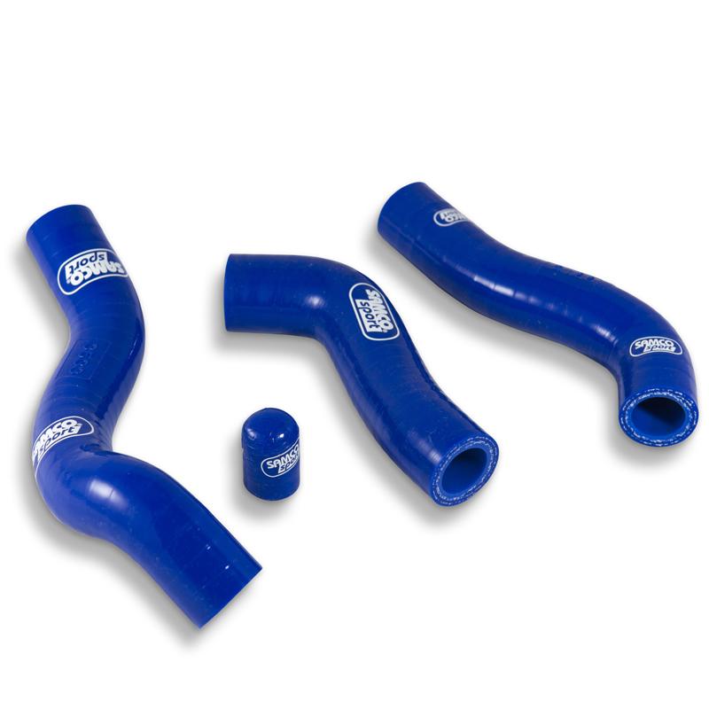 Samco Sport Coolant Hose 4 Piece Kit Blue 12-13 Husa KTM 250 EXC-f XCF-W Thermo Bypass Samco KTM-50-bu