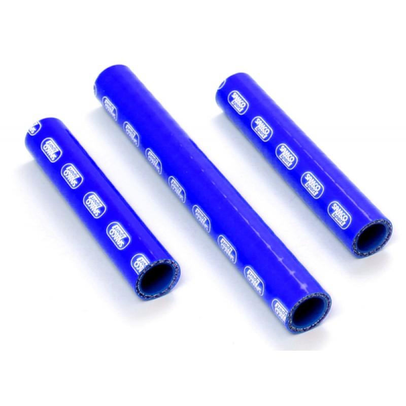 Samco Sport Coolant Hose 3 Piece Kit Blue 12-16 Husa KTM 250 300 TE EXC Thermo Bypass Samco KTM-51-bu