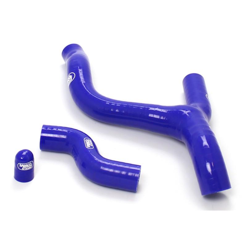 Samco Sport Coolant Hose 3 Piece Kit Blue 12-16 KTM Husa 250 350 EXC-f Thermo Bypass Samco KTM-43-bu