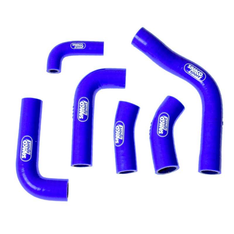 Samco Sport Coolant Hose 6 Piece Kit Blue 12-16 KTM Husa 250 350 FE EXC-f Oem Design Samco KTM-58-bu