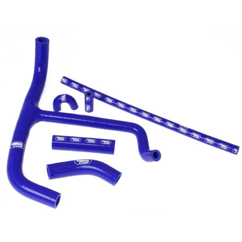 Samco Sport Coolant Hose 6 Piece Kit Blue 04-08 Husaberg 450 550 650 FE Fs Samco Sport Hub-1-bu