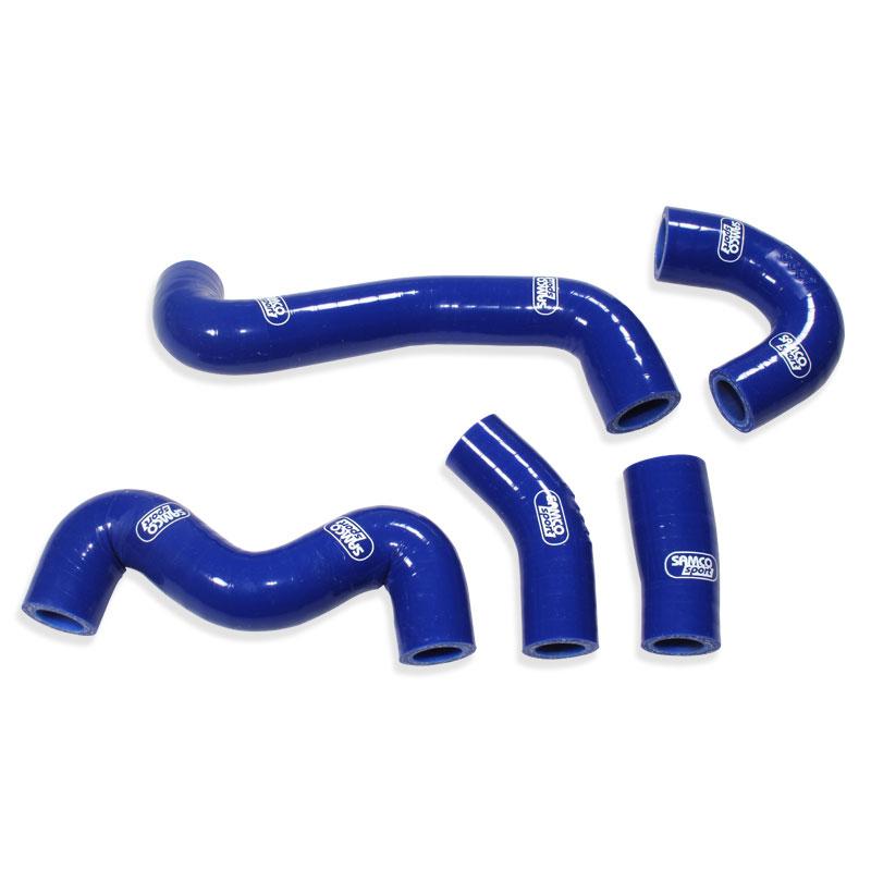 Samco Sport Coolant Hose 5 Piece Kit Blue 18-23 Husq KTM 50 TC SX Mini Oem Design Samco KTM-103-bu