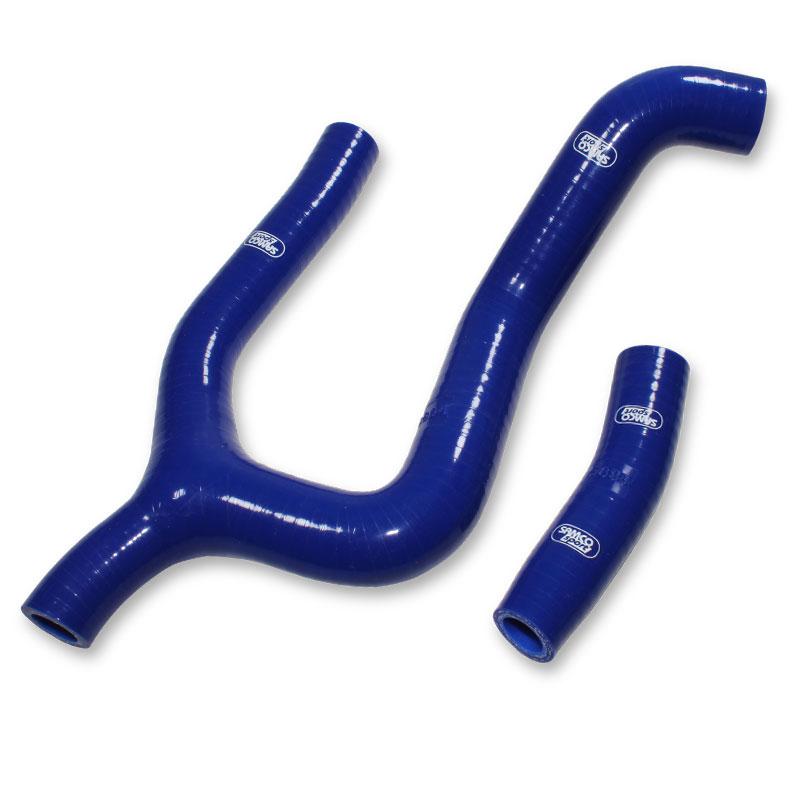 Samco Sport Coolant Hose 2 Piece Kit Blue 19-23 KTM Husq Gas 250 SX-F 'y' Race Design Samco KTM-106-bu