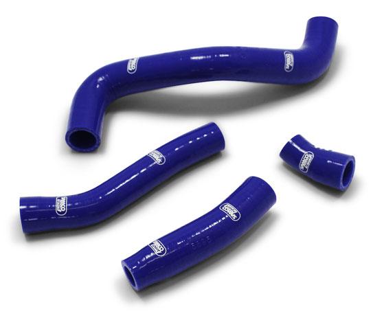 Samco Sport Coolant Hose 4 Piece Kit Blue 19-23 Husq KTM Gas 250 350 Oem Design Samco KTM-107-bu