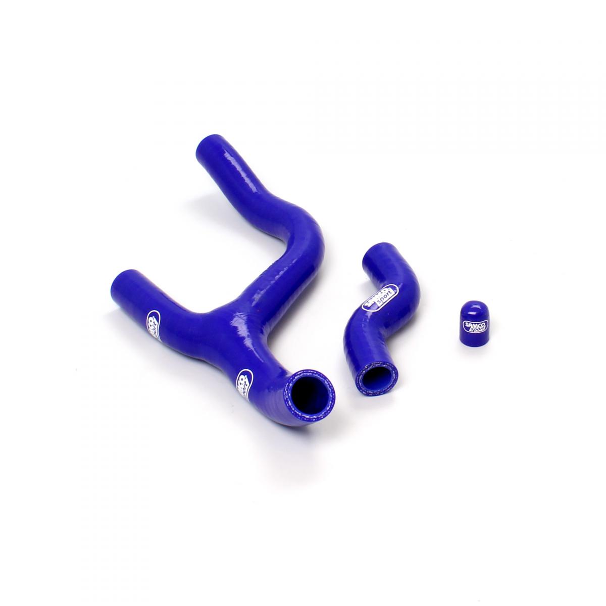Samco Sport Coolant Hose 4 Piece Kit Blue 12-16 Husq KTM 250 350 EXC-f Thermo Bypass Samco KTM-43-bu