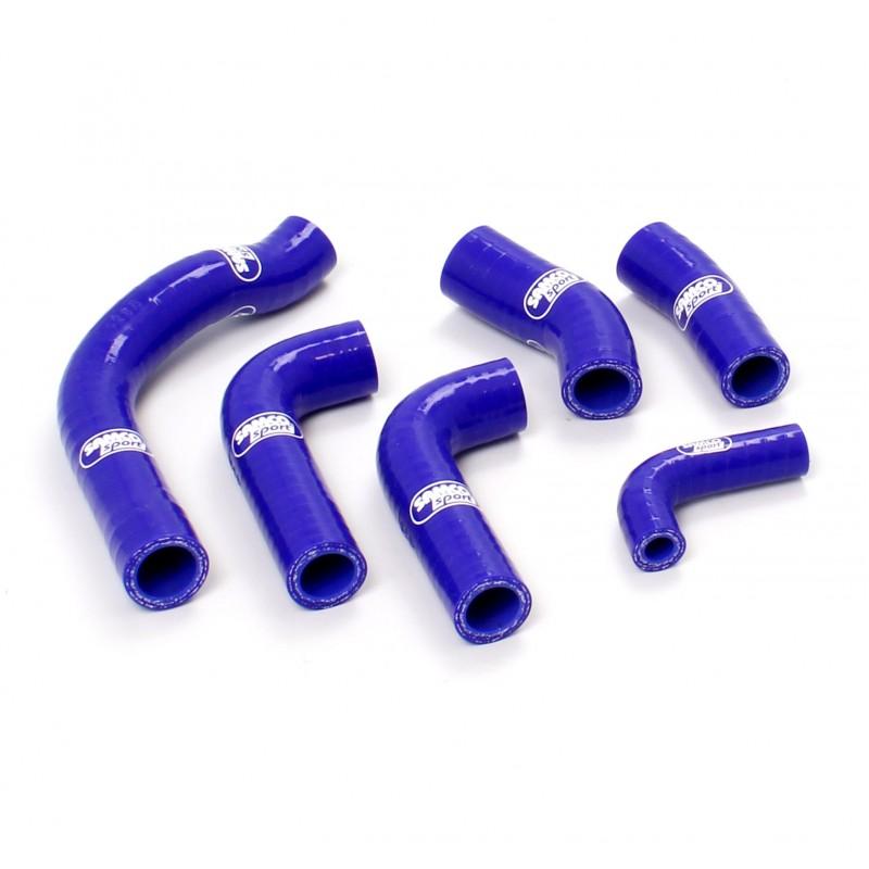 Samco Sport Coolant Hose 6 Piece Kit Blue 12-16 Husq KTM 250 350 Oem Design Samco Sport KTM-58-bu