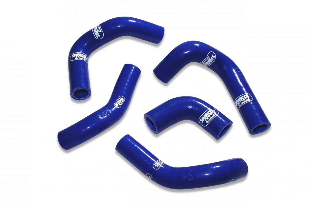 Samco Sport Coolant Hose 5 Piece Kit Blue 01-05 Husqvarna 250 TC TE Samco Sport Hus-1-bu