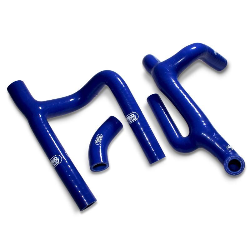 Samco Sport Coolant Hose 3 Piece Kit Blue 10-13 Husqvarna 250 310 TE Samco Sport Hus-9-bu