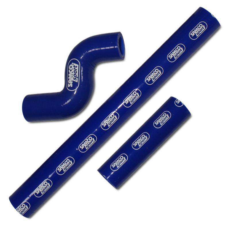 Samco Sport Coolant Hose 3 Piece Kit Blue 18-19 KTM Husq 250 300 EXC Tpi Thermo Bypass Samco KTM-99-bu
