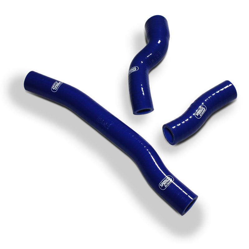 Samco Sport Coolant Hose 3 Piece Kit Blue 20-23 Gas Husq KTM 250 300 Thermo Bypass Samco KTM-114-bu