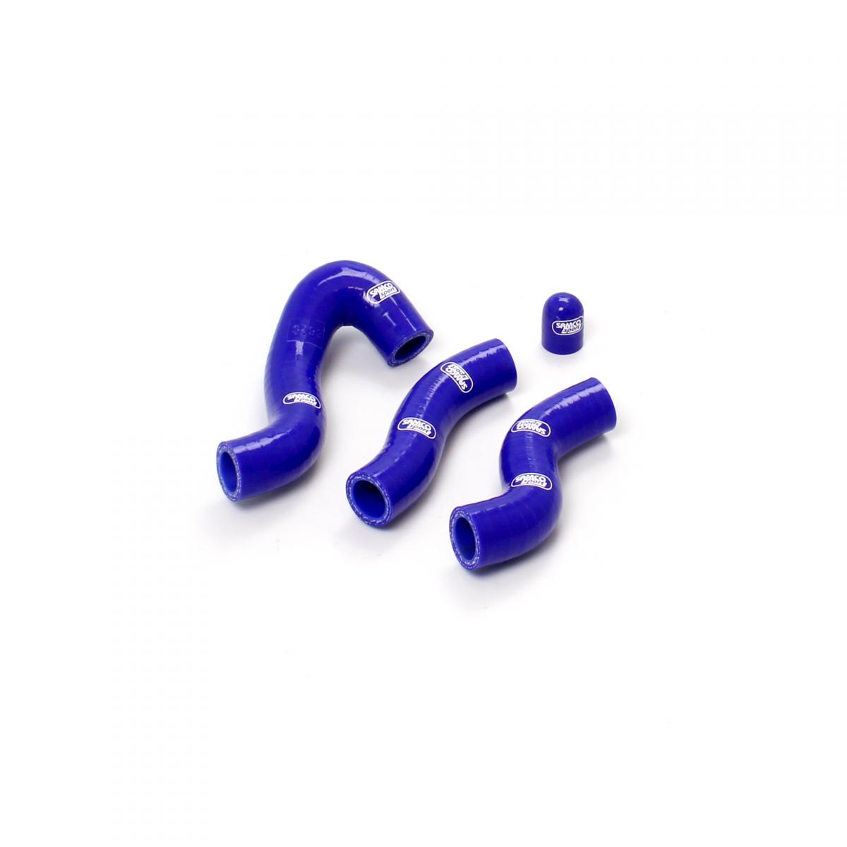 Samco Sport Coolant Hose 3 Piece Kit Blue 12-16 Husq KTM 450 500 Thermostat Bypass Samco KTM-47-bu