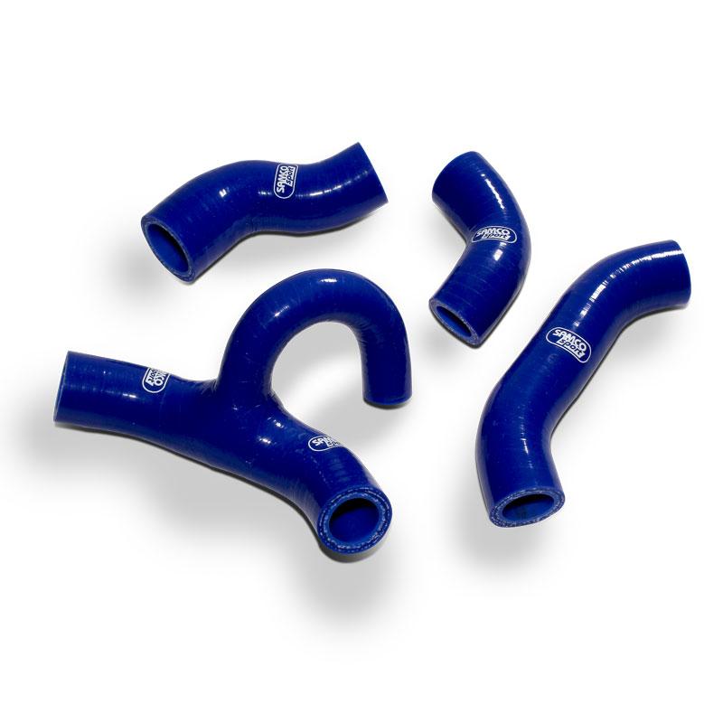Samco Sport Coolant Hose 4 Piece Kit Blue 20-23 KTM Husq 450 500 FE EXC-f XCF-W Oem Design Samco KTM-117-bu