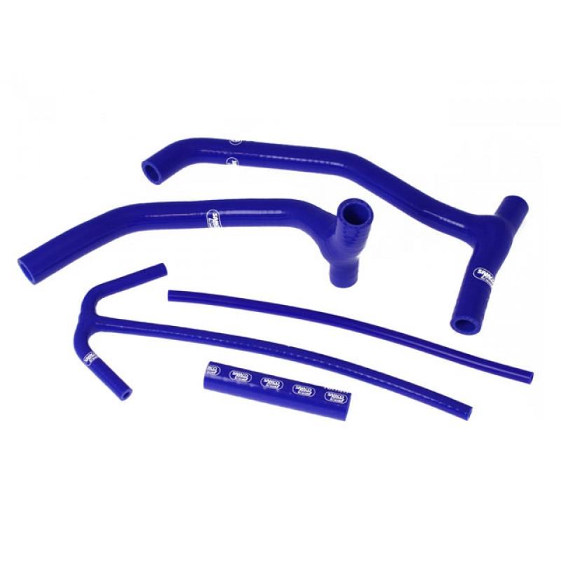 Samco Sport Coolant Hose 5 Piece Kit Blue Husqvarna Sm 570 R Samco Sport Hus-4-bu